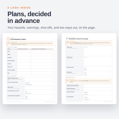 Preparedness Logbook - Digital PDF Download