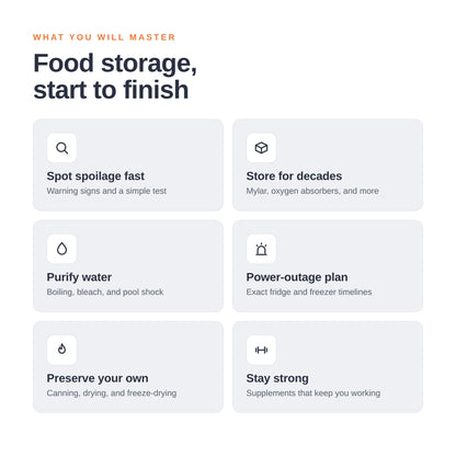 Survival Foods Field Guide - Digital PDF Download