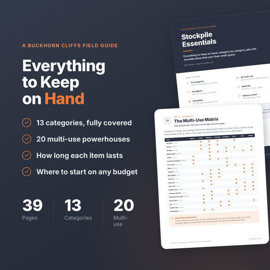 Stockpile Essentials Field Guide – Digital PDF Download