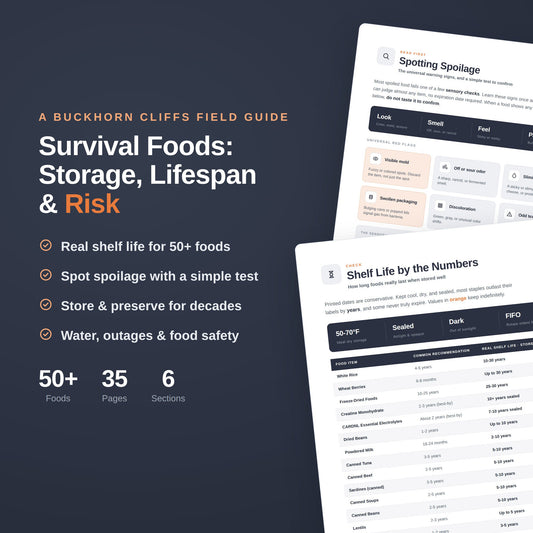 Survival Food Safety: Managing Risks and Ensuring Quality - Digital PDF Download
