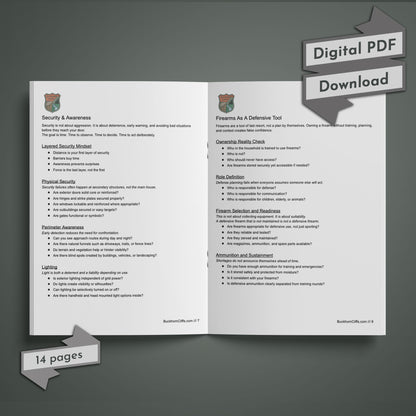Walk-Around Preparedness Audit - Digital PDF Download