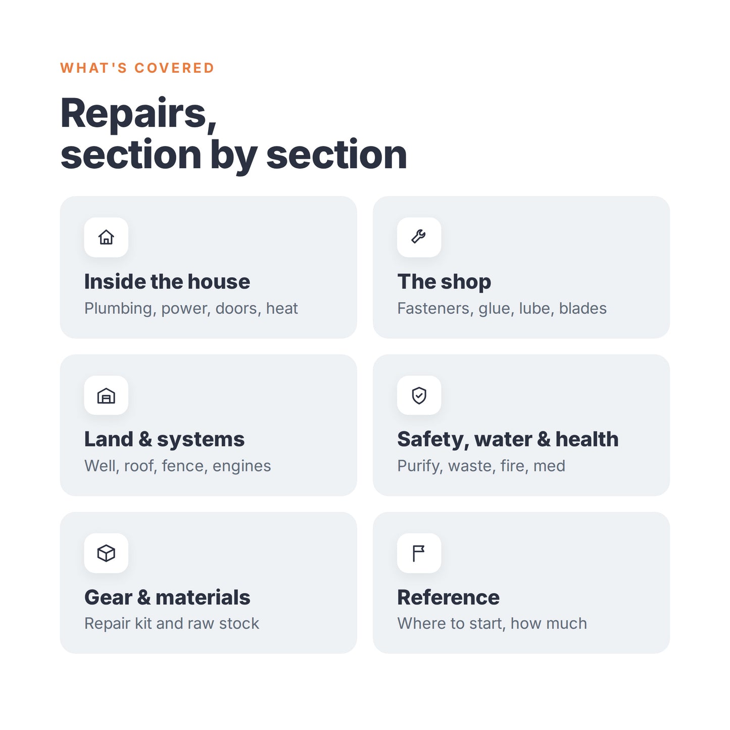 Spare Parts & Repair Stock Field Guide - Digital PDF Download